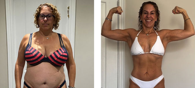 the wonder women before after fitness results